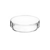 QWORK Glass Petri Dish Petri Plates with Lid, Thicken, 60mm