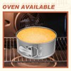 Funnymoom 4 Pcs 4 Inch Non Stick Springform Pan with