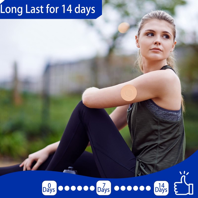 25Pack Freestyle Bandage for Libre 3 Sensor Covers Waterproof 14