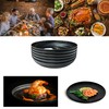 6 Pack Wheat Straw Plates Reusable Dinner Plates, Durable &