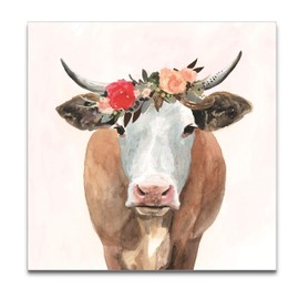 WEXFORD HOME Spring on The Farm II Gallery Wrapped Canvas Wall Art, 40x40