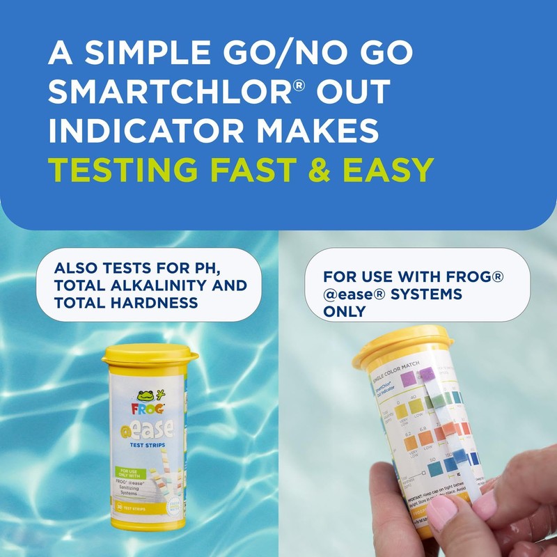 FROG @Ease Test Strips for Hot Tubs and Swim Spas
