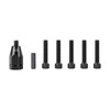 Pneumatic Rivet Nut Gun 10-24", 1/4", 5/16", 3/8" Gun Heads