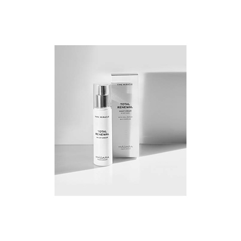 MÁDARA TIME MIRACLE Crema de Noche Total Renewal, 50ml