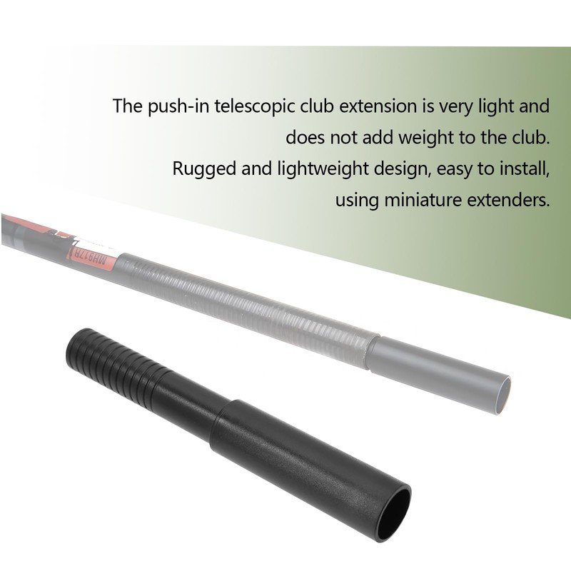 LT Easiyl 2 Pieces Golf Club Extension Bar Carbon Rod