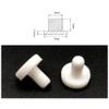 UUYYEO 200 Pcs 3 mm Plastic Screw Hole Plugs White