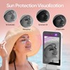UV Camera for Sunscreen Test UV Mirror Sunscreen Camera, 4