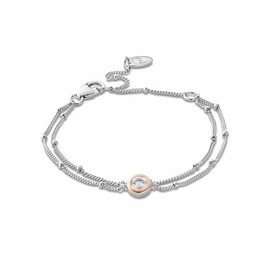 Clogau Celebration Double Chain Bracelet Standard