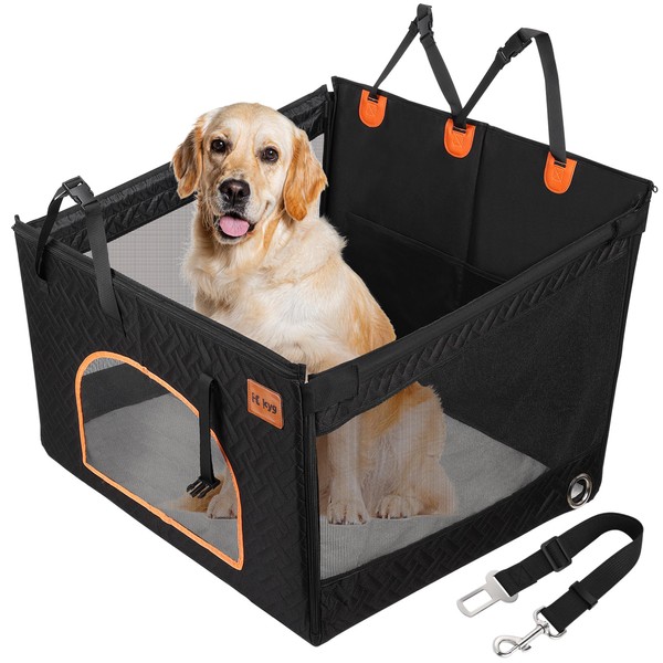 KYG Dog Car Seat Cover for Large Medium Dogs with