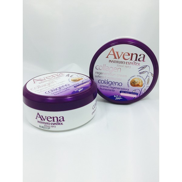Avena Collagen Regeneration Cream (pack of 2) 6.7 fl oz each.