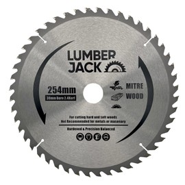 LUMBER JACK TCT Circular Wood Saw Blade 254mm x 30mm x bore x 24T for Bosch Makita Dewalt etc
