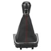 PU Leather Gear Shift Knob with Dustproof Cover Boot 6