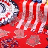 Pasimy 36 Set Patriotic 4th of July Suncatchers Paint Craft