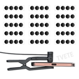 TVETE Multi-Hitting Machine, Smartphone Auto-Clicker Stickers, Set of 60, Diameter 0.3 inches (8.5 mm), Nano Stickers, Replacement, Smartphone Tap, Automatic, Flexible, Continuous Hitting Machine