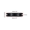 QUARKZMAN Rubber Sleeve Round Mounted on Both Sides, Diameter 40