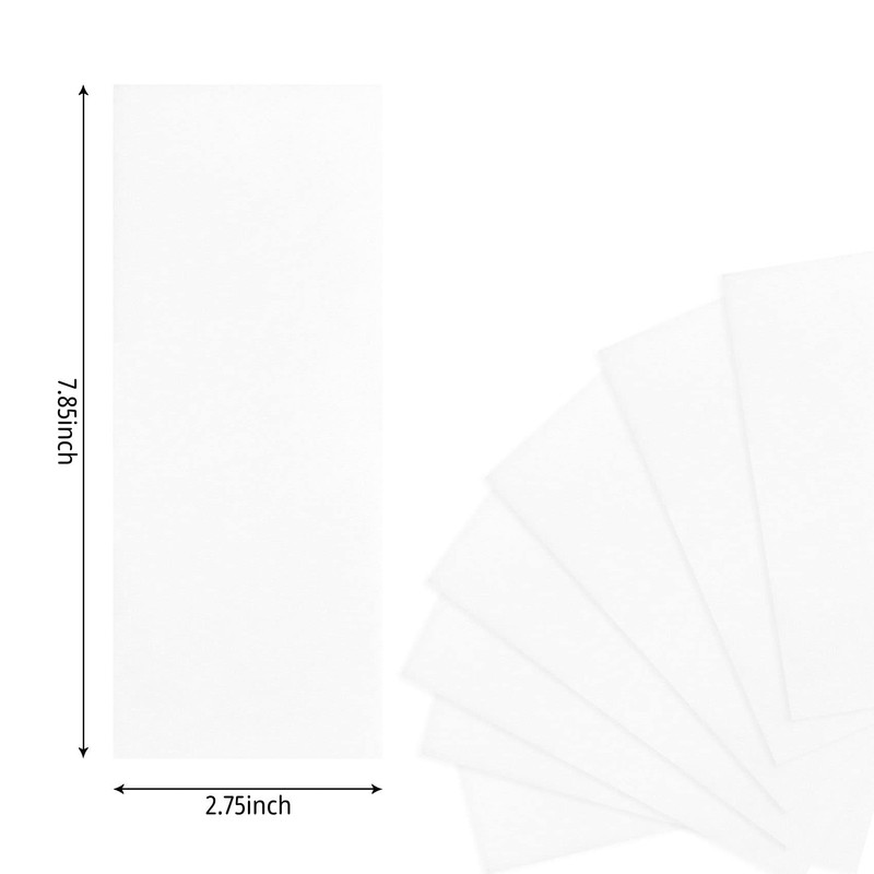 100 Pcs Professional Paper Wax Strips, Non-Woven Waxing Strips for