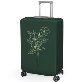 MHJY Suitcase Cover Washable Luggage Covers for Suitcase TSA Approved Elastic Luggage Protector Cover Scratch Resistant Travel Fits 18-32 Inch Luggage