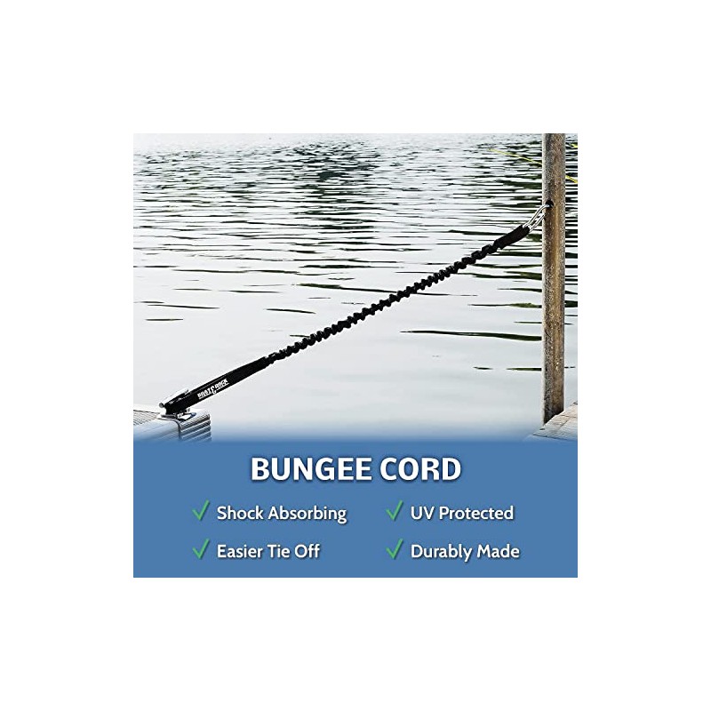 Boat Lines & Dock Ties - Boat Dock Tie Bungee