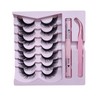 Click On False eyelash 7 Pairs 3D Eyelashes Handmade False