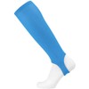 TCK 4 Inch Solid Baseball Stirrups (Columbia Blue, Medium)