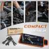 SUZUME Stubby Wrench Set 8PCS Metric (8-17mm) 180° Flexible Head