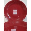 CMG Pasta Bowls Embossed Red Hearts 9.25", Made In Portugal,