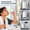Magnetic Mouthwash Cup for Bathroom Organization – 304 Stainless Steel