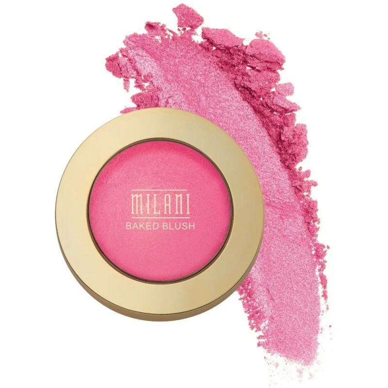 Rubor Milani Baked Blush 11 Bella Rosa Luminoso Vegano CRUELTY