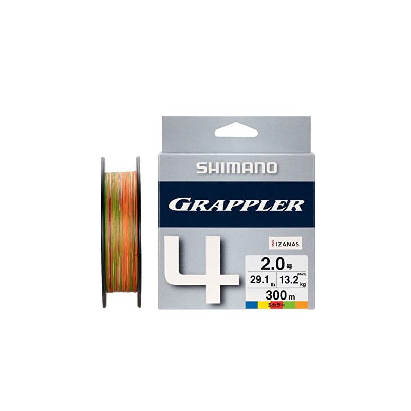 Shimano PE Line Grappler 4 300m LD-A72W No. 2 5