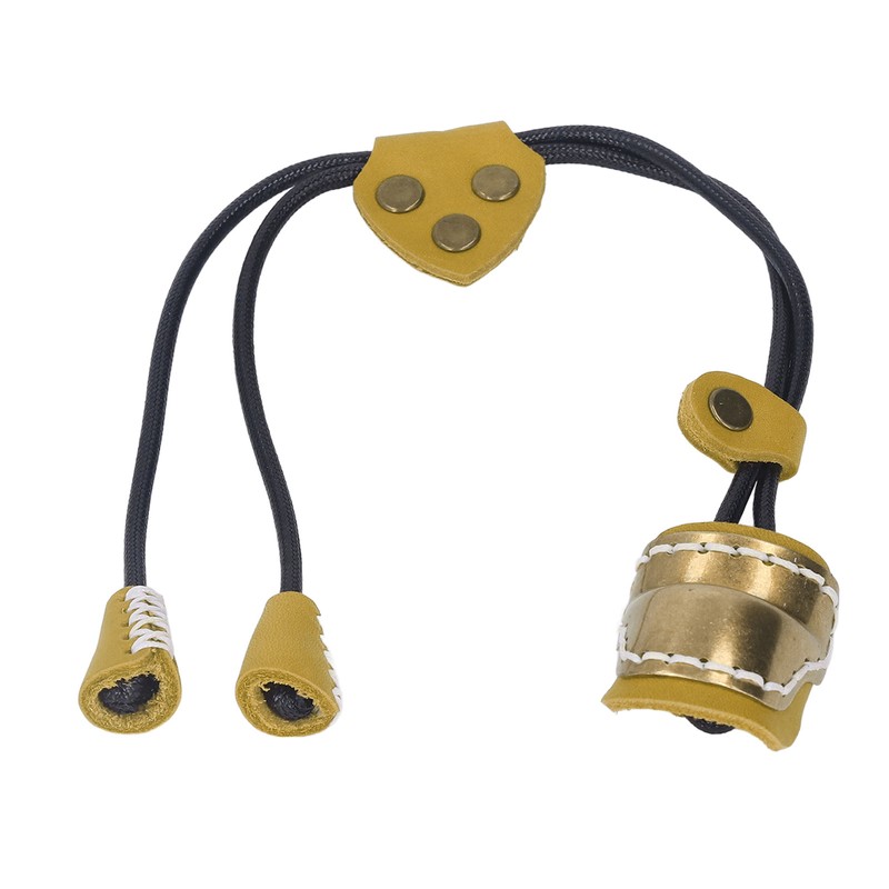 Archery Leather Finger Guard Comfortable Regulating Ergonomic Simple Use Archery