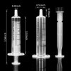 [50 Pack] HYCKee 5ML Plastic Syringe, Multiple Uses Measuring Syringe