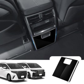 HUDIY Toyota Alphard 40 Series / Vellfire 40 Series Common Kick Guard (June 2023 - Present) Seat Back Kick Mat Kick Prevention Back Protector Interior Japanese Installation Instruction Manual Included