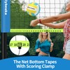 20FT Outdoor Volleyball Net Set System for Backyard Beach with