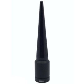 True Spike 4 Inch Spiked Black Antenna for Dodge Ram 1500 2500 3500 All Years