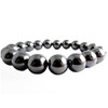 GOLD STONE Terahertz Mineral Bracelet, 0.4 inches (10 mm), High