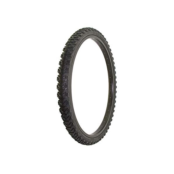 Alta Bicycle All Black Tire Duro 26" x 2.00" Tire Rock Fighter Tread Style Pattern