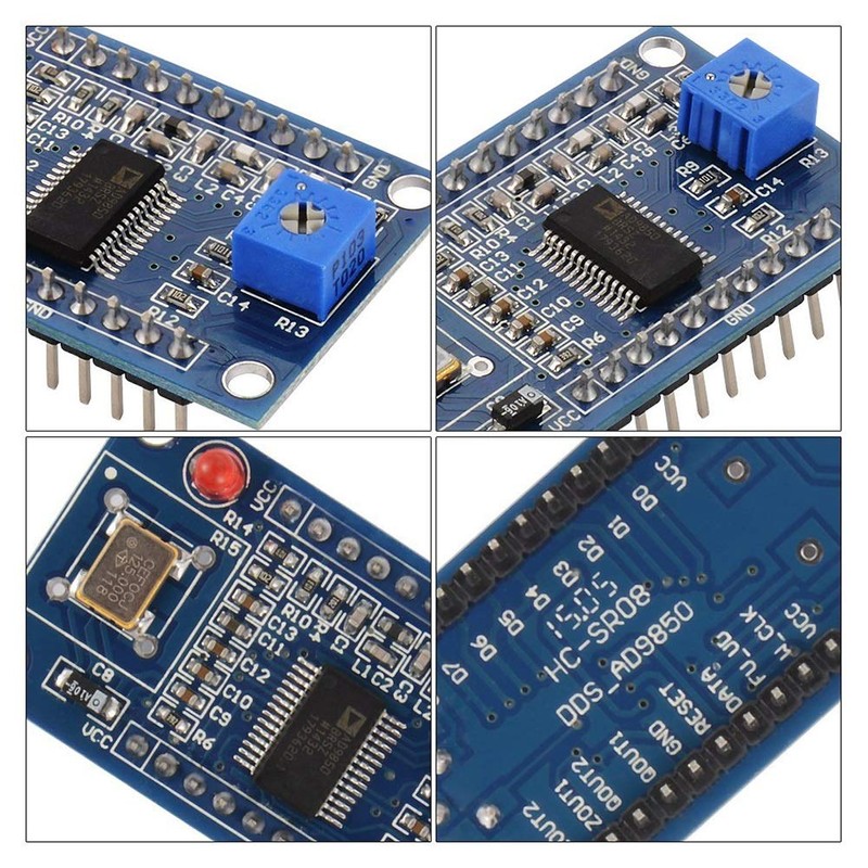 TECNOIOT AD9850 DDS Signal Generator Module 0-40MHz 2 Sine Wave