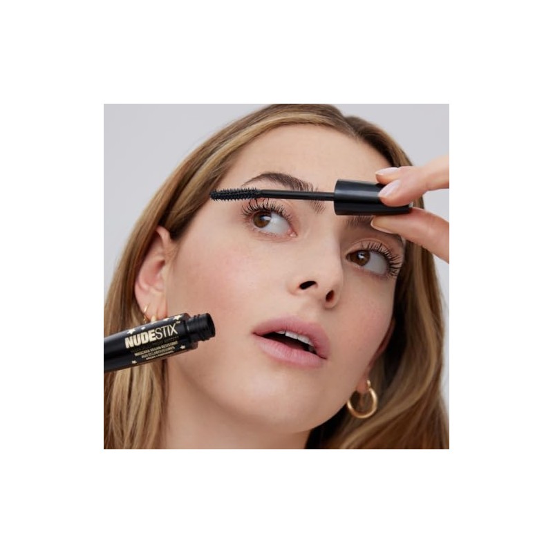 Nudestix Splashproof Mascara – Vegan Waterproof Mascara with Lash-Nourishing Vitamins