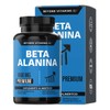 Beta Alanina Premium 1400mg 100 Máxima Pureza - Capsulas Veganas