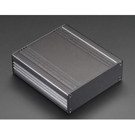 Adafruit SKU 2230 Accessories Extruded Aluminium Enclosure Box 94 mm x 83 mm x 30 mm