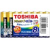 Toshiba LR03AN8MP Alkaline 1 AAA 8P Bulk Pack