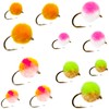 12 Glo Bug Egg Pro Pack 1, Fly Fishing Egg