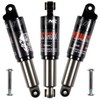 CNCLOL Mountain Bike Rear Shock 120mm/125mm/150mm/165mm/185mm/190mm/200mm,Bicycle Shock Absorber- Hydraulic Rear