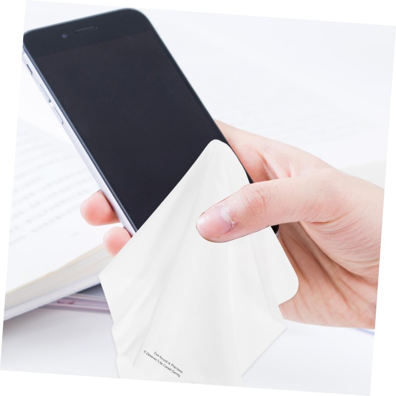 jojofuny 5pcs CD Cleaning Cloth for Disc Maintenance Gentle Microfiber