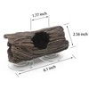 AQUA KT Reptile Tree Trunk Hideout Hollow Log Sleeping Cave