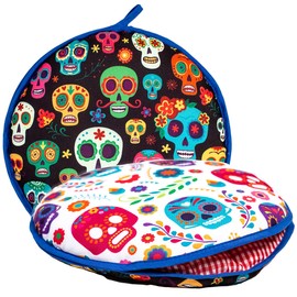 Insulated and Microwaveable, Fabric Pouch Keeps Them Warm for up to One Hour! Perfect Holder for Corn & Flour, Insulated Keeper!