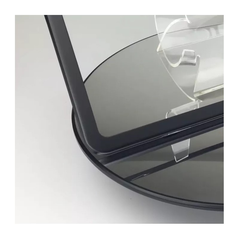 MotorVehicleParts Powder Coated Matte Black Stainless Steel License Plate Frame