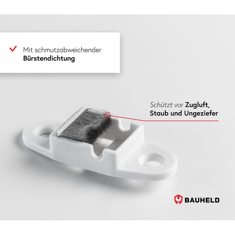 BAUHELD® Roller Shutter Belt Guide Surface-Mounted [Pack of 5] –