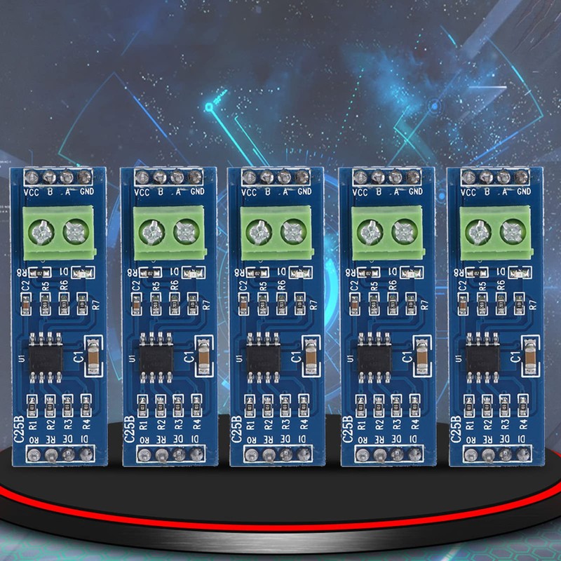 RS-485 Adapter Module, 5Pcs MAX485 RS-485 Converter Module, TTL to