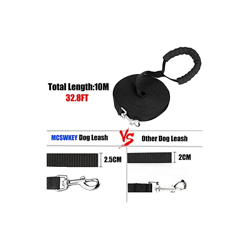 Correa para Perros, 10m / 33ft Correas de Entrenamiento para